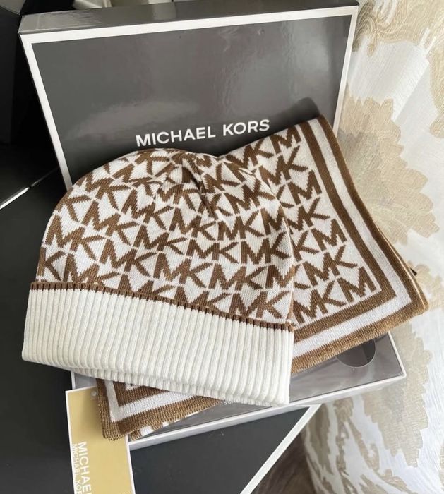 Шарф шапка michael kors