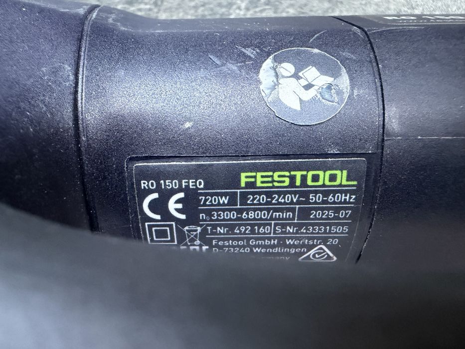 Festool RO 150 FEQ masina de slefuit 2025