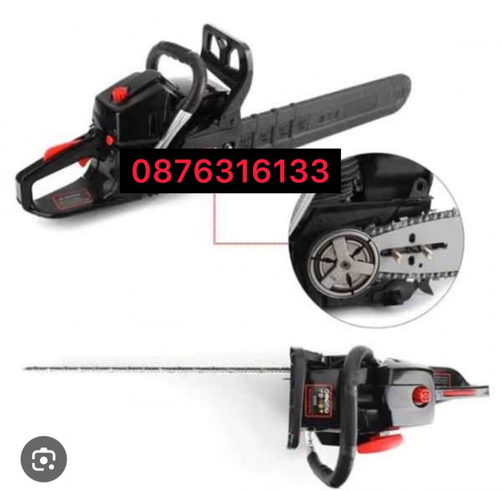 Бензинова Резачка 58куб./см.- професионален Моторен Трион