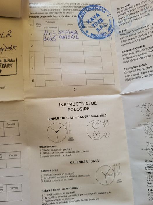 Ceas Guess nou,purtat odată!