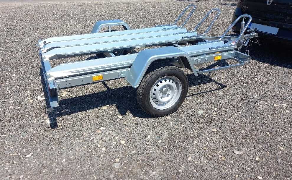 INCHIRIEZ Remorca Moto Basculabila 3 Posturi -  2024