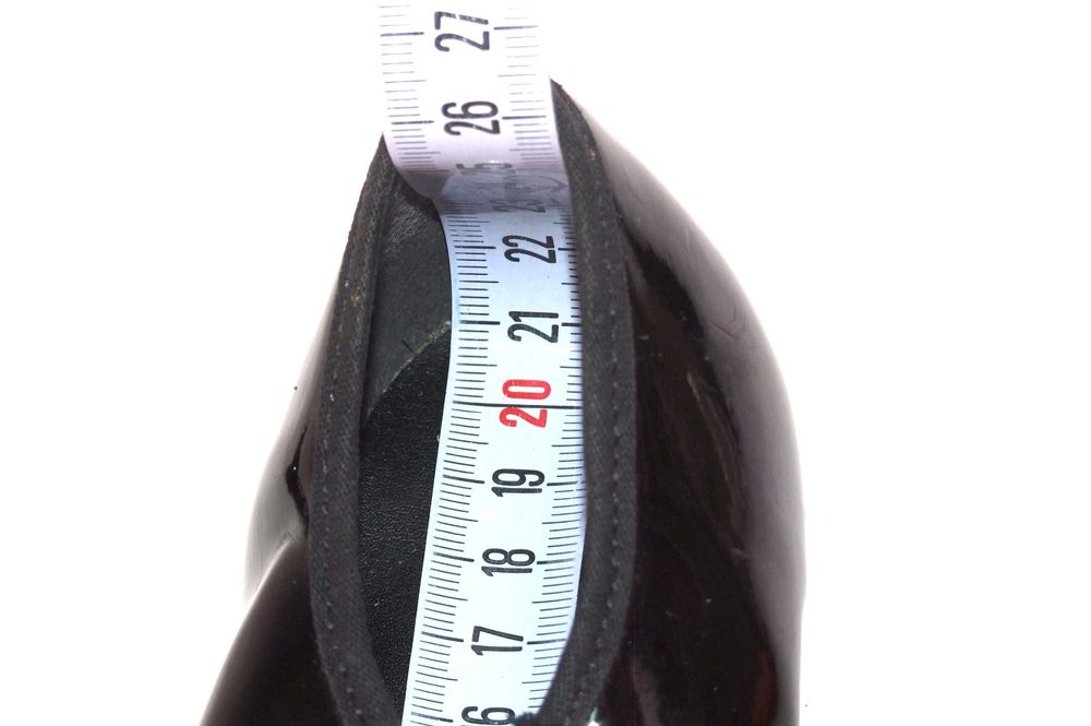 Pantofi pt dansat STEP, 34, piele lac, Made in Rep. Dominicana, ca NOI
