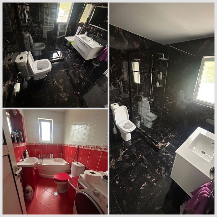 Casă P+E ultra finisată,4 dormitoare, complet mobilată, teren 950 mp