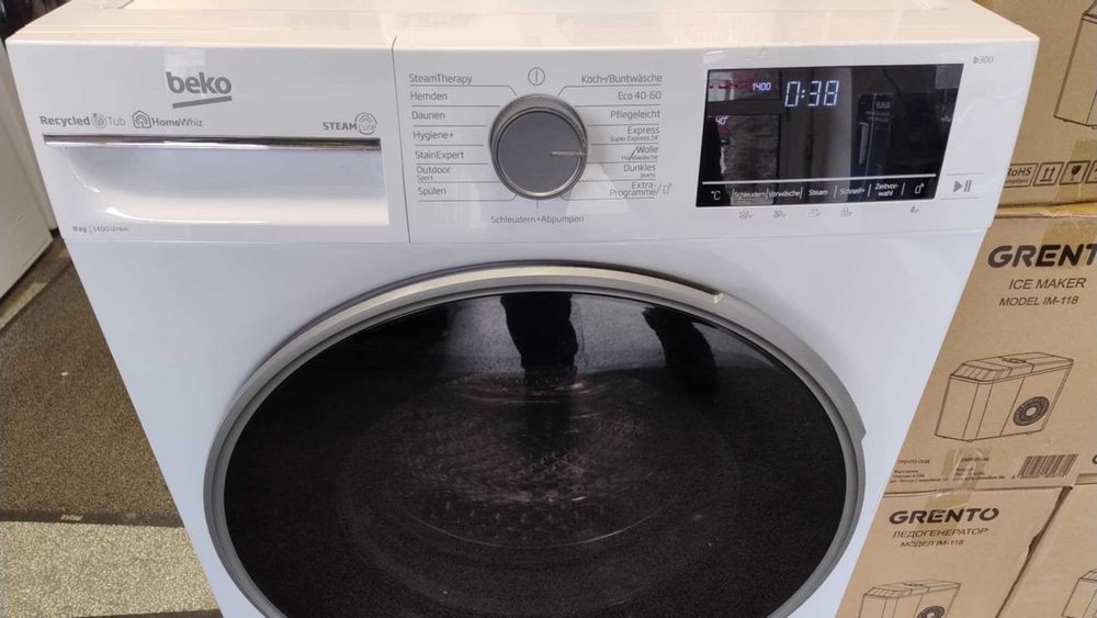 A+++ Пералня машина Beko-БЕКО 8 кг 1400 об/мин AquaWave ProSmart