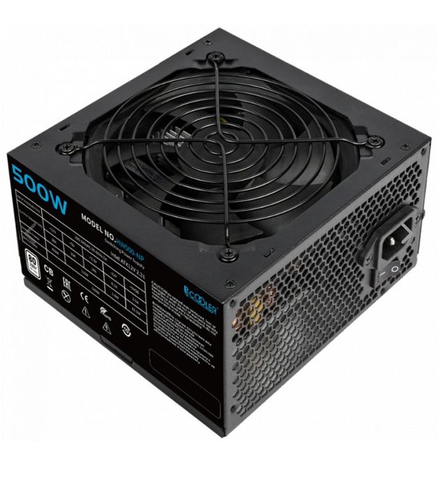Блоки питания PCvooler HW500-NP, 500W (в пленке)