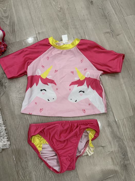 Детски бански в циклама