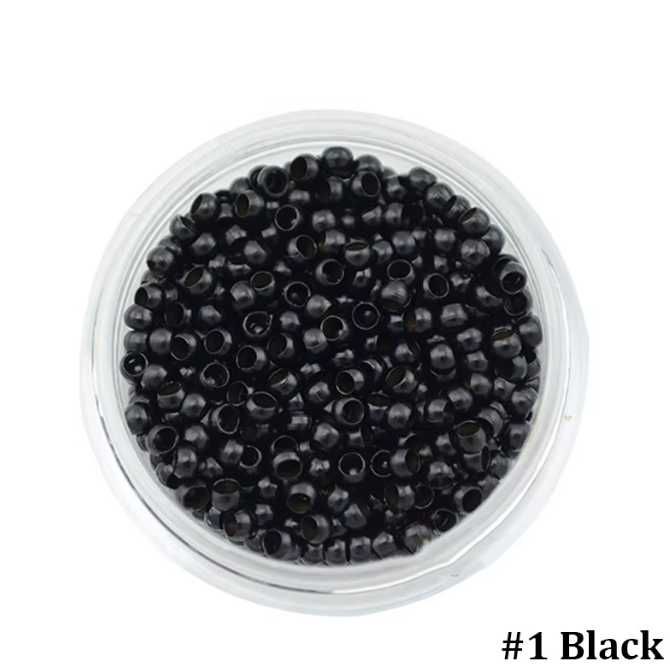 Нано и микро капси/рингове за поставяне на коса-екстеншъни, + силикон