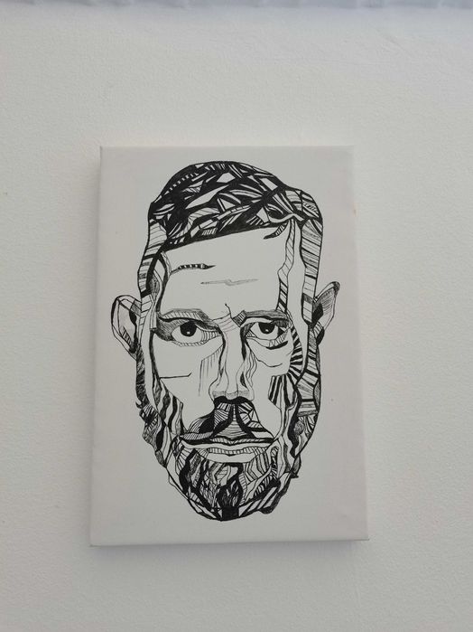 Tablou realizat in pix printat