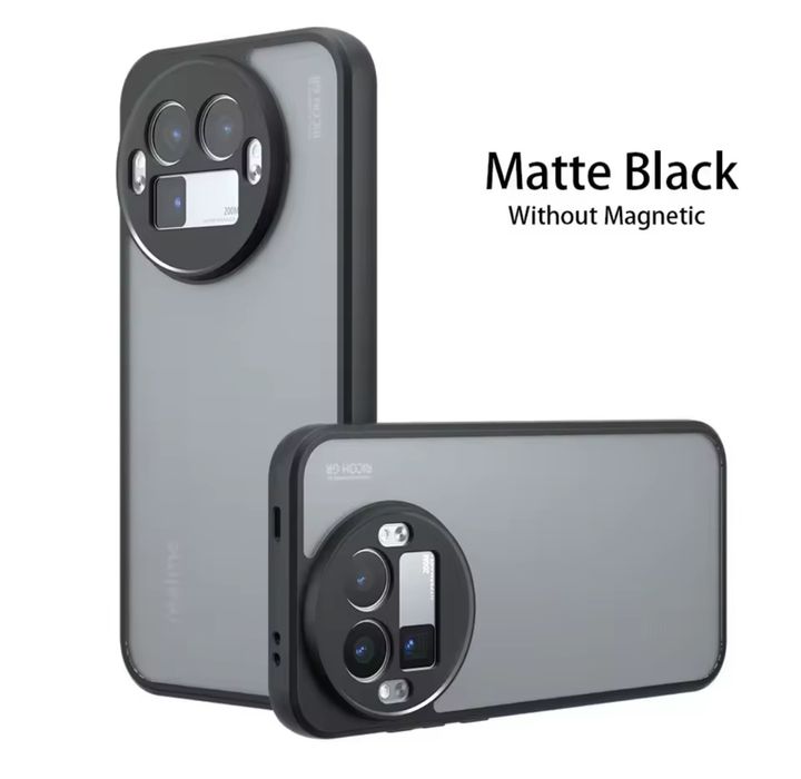 Realme gt 8pro силиконов кейс с матов гръб  Ново