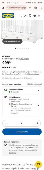 Pat Ikea Gonatt 60*120