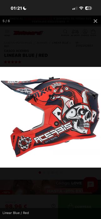 Vand casca folosita de 4 ori