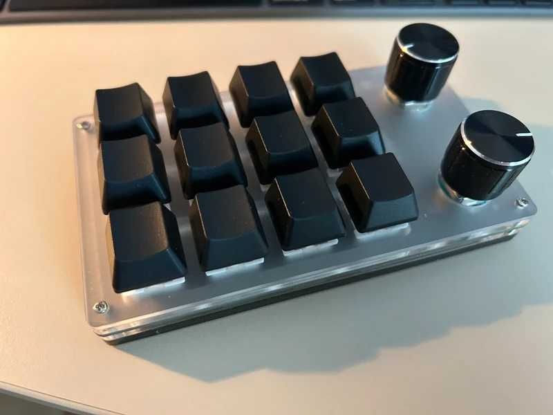 Mini tastatură mecanica personalizată macro USB, 12 taste,