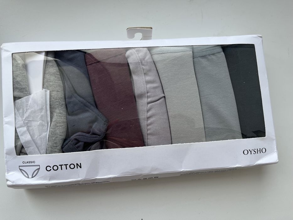 7шт в упаковке oysho оригинал трусики