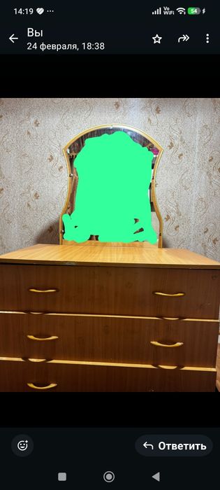 Продам шкаф и комод с зеркалом