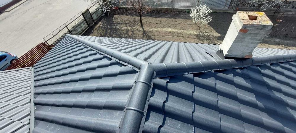 Acoperis tigla metalica