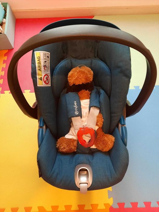 Scoica auto Cybex Platinum Cloud Z i-Size Plus 0-24 luni Mountain Blue