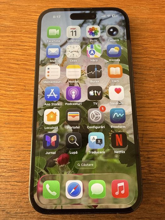 Iphone 14 pro 128 gb negru 80% baterie neverlocked