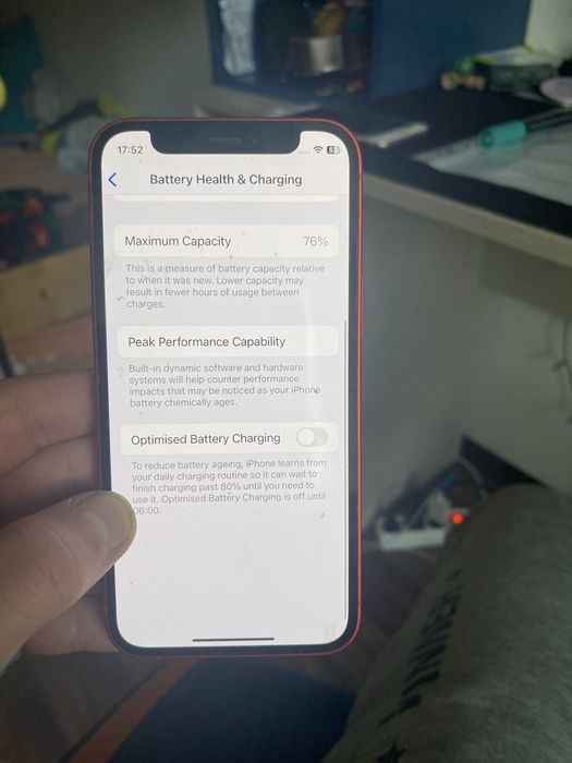 Iphone 12 mini 64 gb 76% sanatate baterie