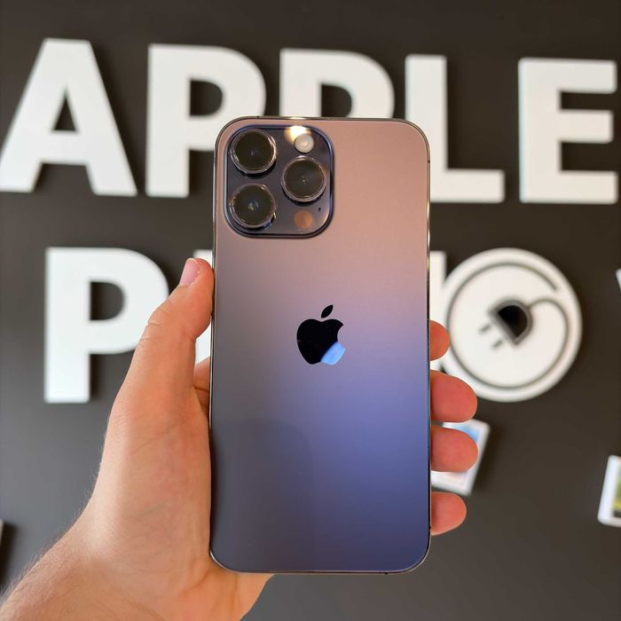 iPhone 14 Pro Max 128Gb Deep Purple 100% Baterie + 24 Luni Garanție / Apple Plug