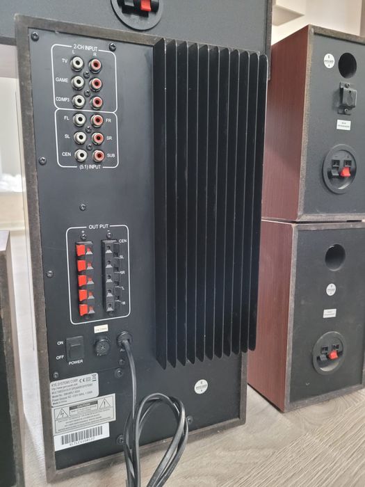 Sistem audio soround 5.1 genius