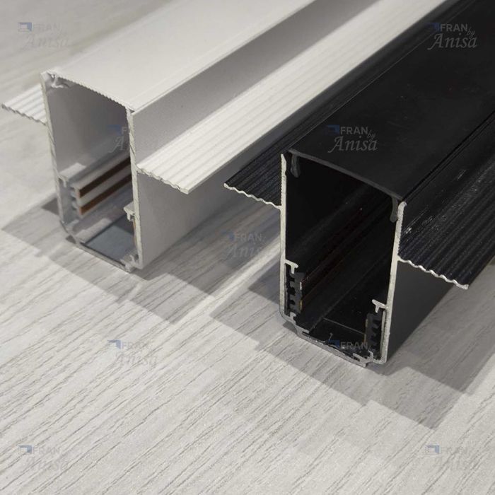 Магнитный трек, шинопровод для гипсокартона 20 Series White