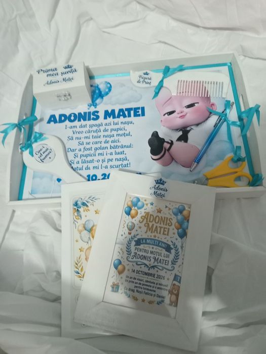 Set moț/turtă personalizate