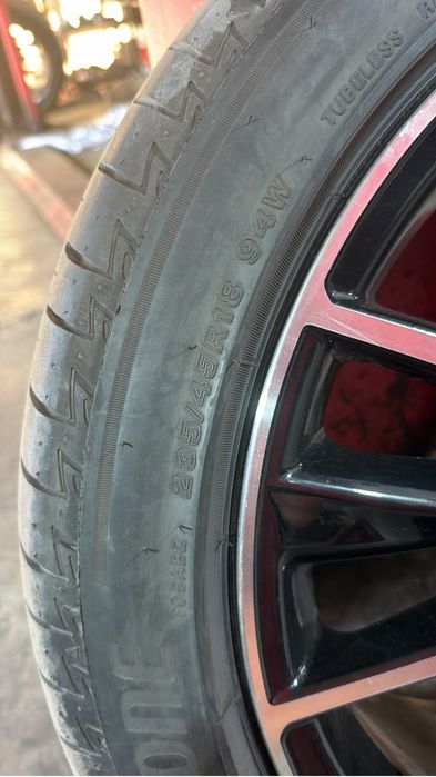 Резина Bridgestone на дисках