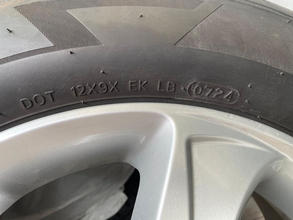 Jante R16 cu senzori presiune + caucicuri Laufenn 205/60 R16