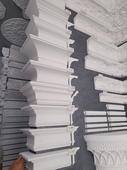 Лебка тияага гепис фасатний калона карниз махсулотлари