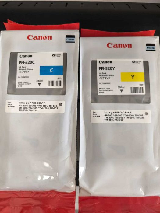 Картриджи для плоттеров Canon TM-200 TM-300. Оригинал!!! Canon PFI-320