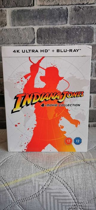 Indiana Jones 4-Movie Collection Steelbook 4K UHD + Blu-Ray