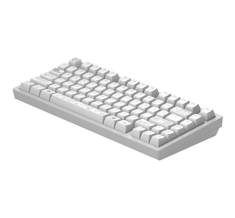 ; Механическая Клавиатура DarkProject ALU81 Terra Nova White Wireless