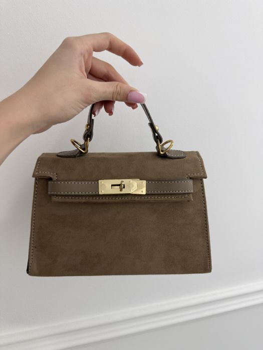 Кафява елгантна чанта