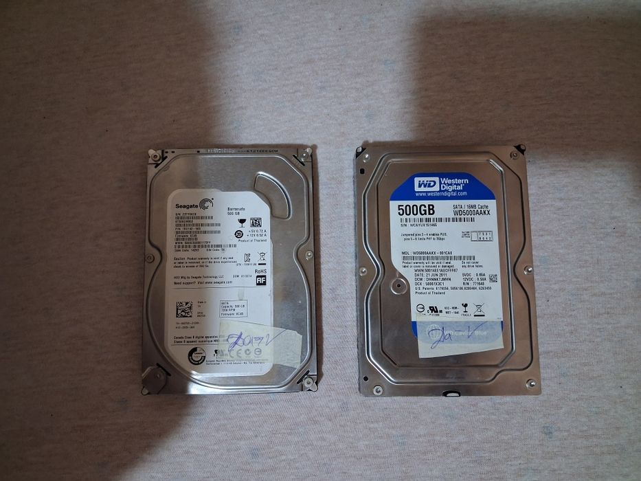 500 GB HDD Хард диск Seagate и WD - Добро здраве