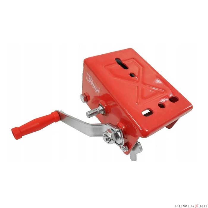 Troliu manual, vinci, 1200 Kg, lungime curea 10 m, grosime cablu 5 mm,