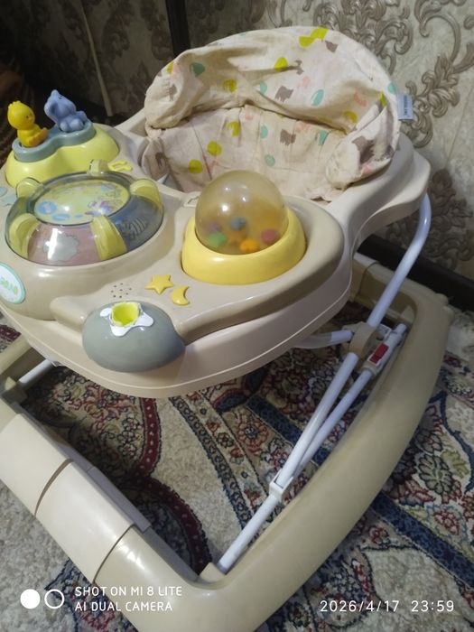 Стульчик ходунок качели 3 в 1