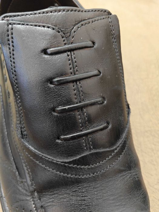 Официални черни обувки Bugatti/Бугати-43 номер