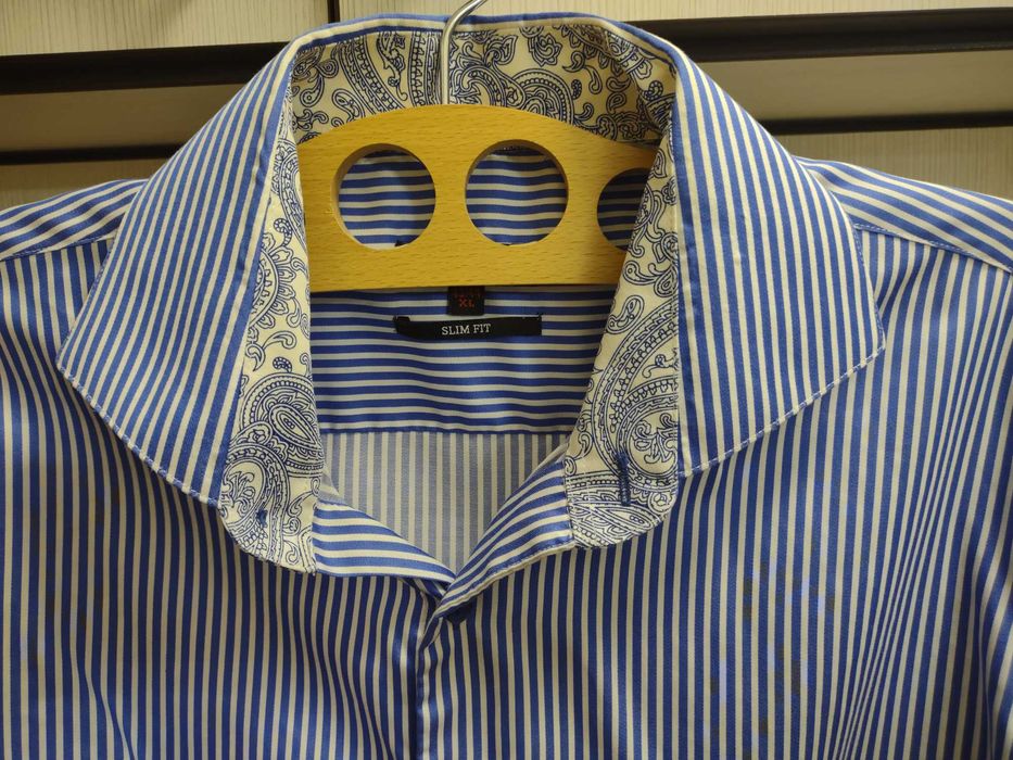 Vand CAMASA DRESSMANN  slim fit, barbati, marimea 43-44