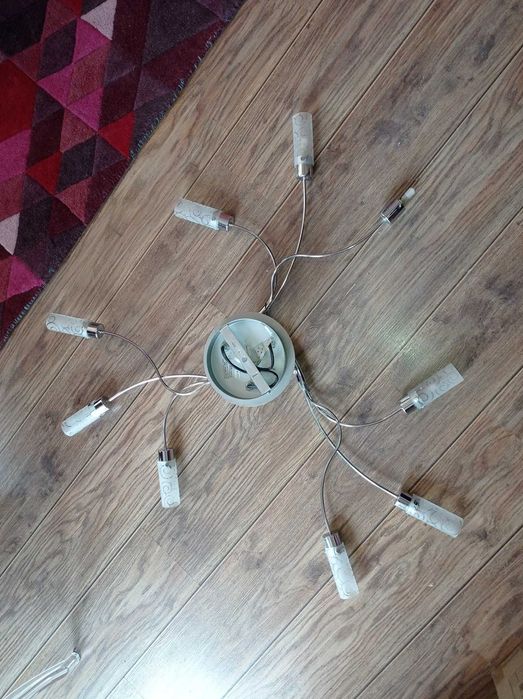 Голям Полилей с 9 лампи Made in Germany