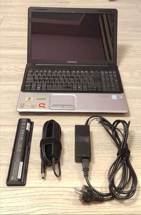 Laptop HP Compaq Presario CQ61, 240GB SSD, 4GB RAM, DVD-RW, Dual-Boot: Windows 11 Pro + Linux Mint 22