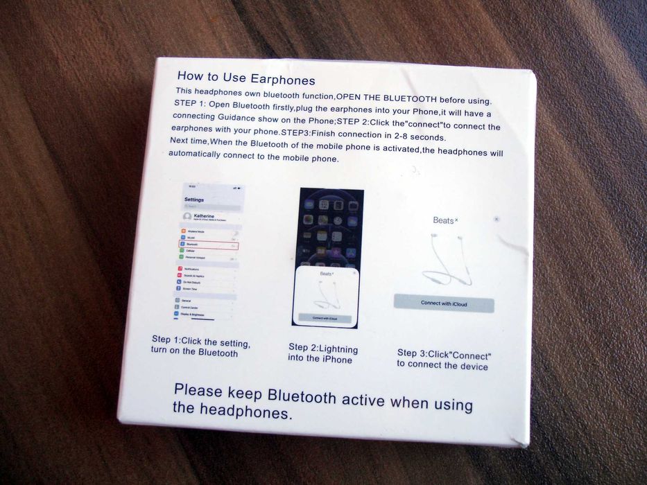 Apple iPhone - Оригинални слушалки с Bluetooth