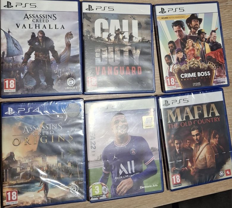 Игри  за PS5- Като НОВИ!