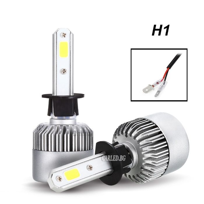 Led Крушки H7 H1 H4 H11 H16 H3 H8 H9 HB3 HB4 Лед 72W