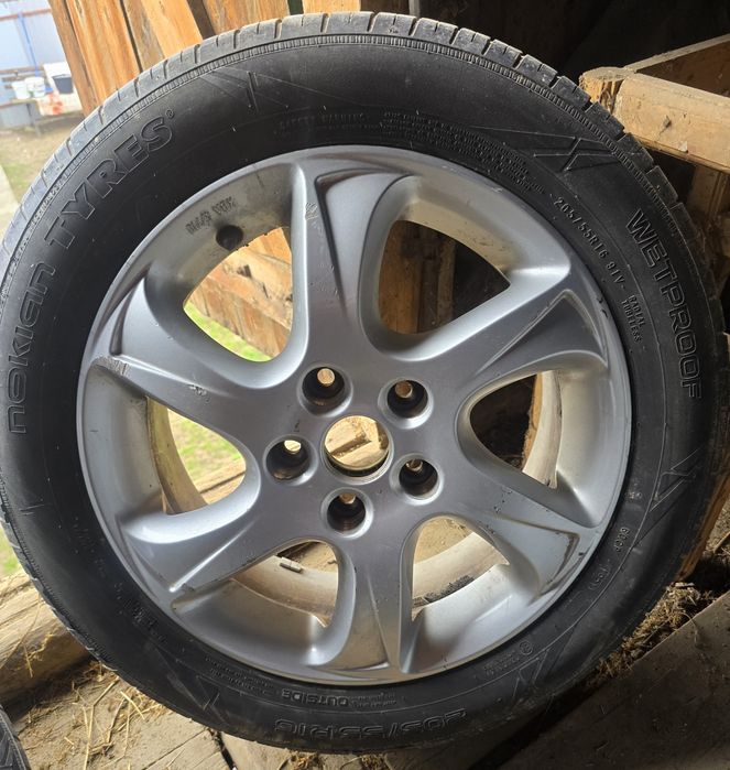 Jante 5x114,3 cu anvelope Nokian 205 55 R16