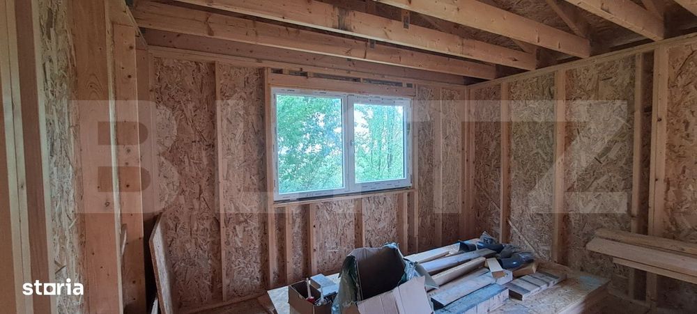 Teren 1300 mp, cu tiny house moderna, in Satul Grid — Țara Fagarasu