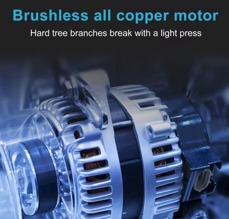 Акумулаторна лозарска ножица 48V/8Ah с литиевойонни батерии