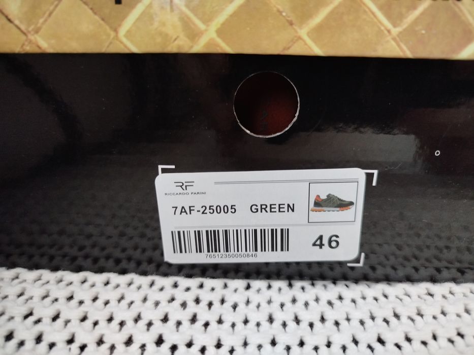 EU 46 Riccardo Farini Мъжки Спортни Обувки Маратонки