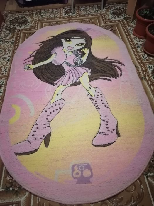 Covor cu prințesa pentru cameră fetițe