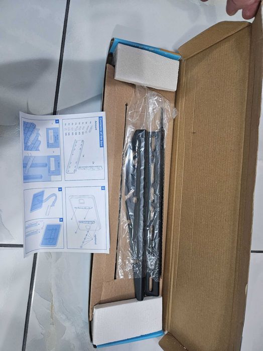 Продавам чисто НОВА стойка за стена за телевизор до 32 инча