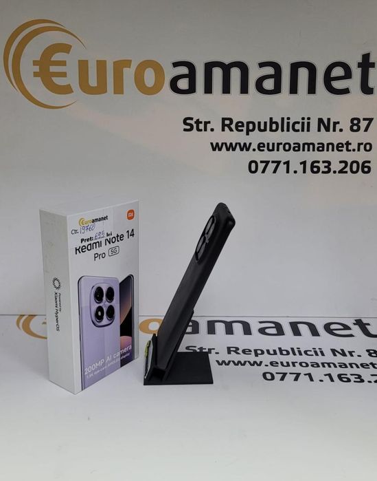 Telefon mobil Xiaomi Redmi Note 14 Pro, 8GB RAM, 256GB, 5G, -G-